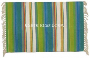 Cotton Rugs Checks Rugs Stripes Rugs Manufacturer Supplier Wholesale Exporter Importer Buyer Trader Retailer in New Delhi Delhi India